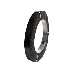Black Painted Oscillated Steel Banding for heavy duty applications